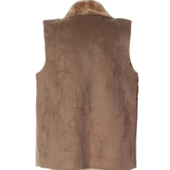 Neiman Marcus Faux Fur Vest - Picture 5 of 10